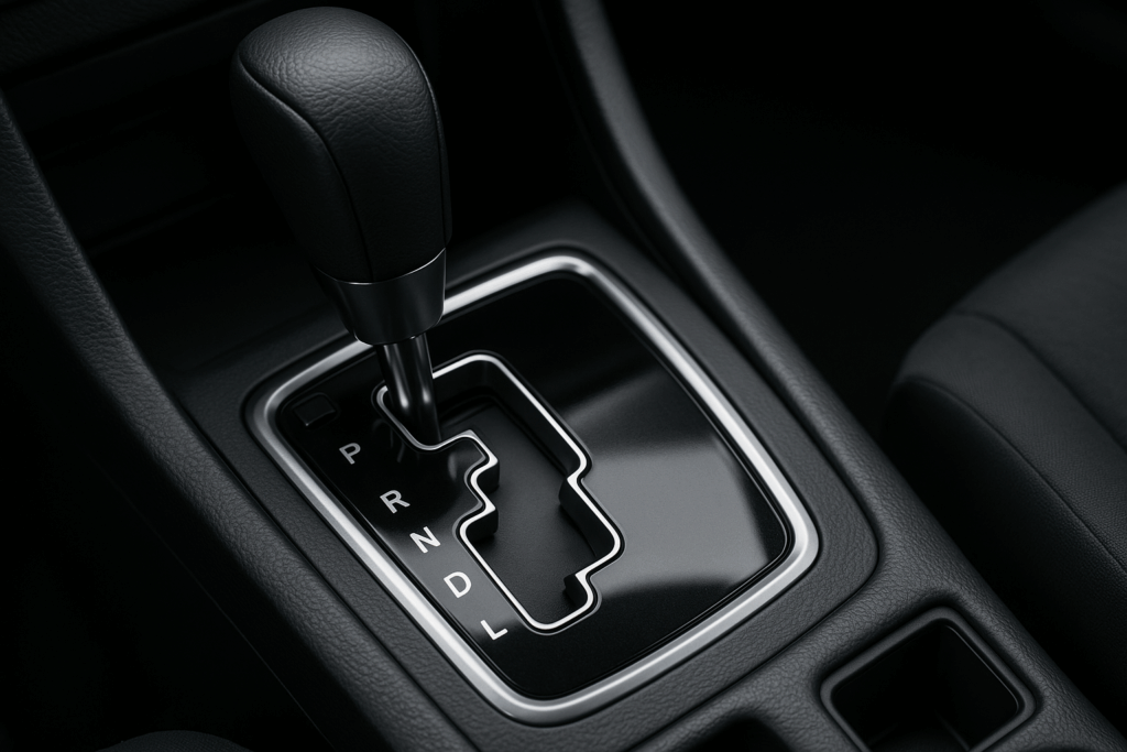 Automaatbak in een auto