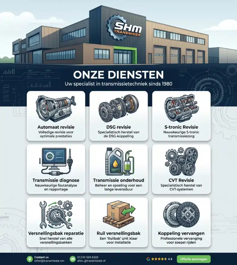 Algemene Diensten | SHMtransmissie.nl